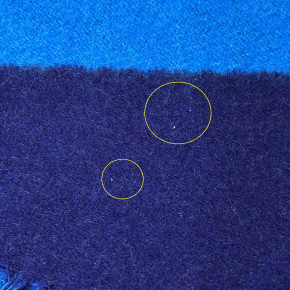 HERMES Blue Scarf - Picture 10 of 10